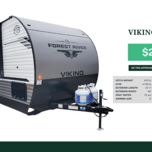 new forest river viking vwt26bh